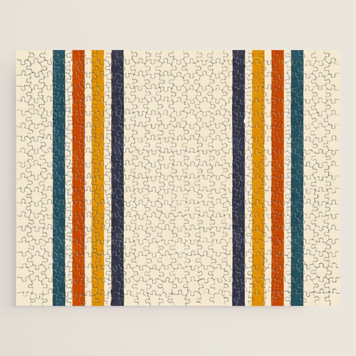 Blanket Stripe - classic Jigsaw Puzzle Gallery Image 1