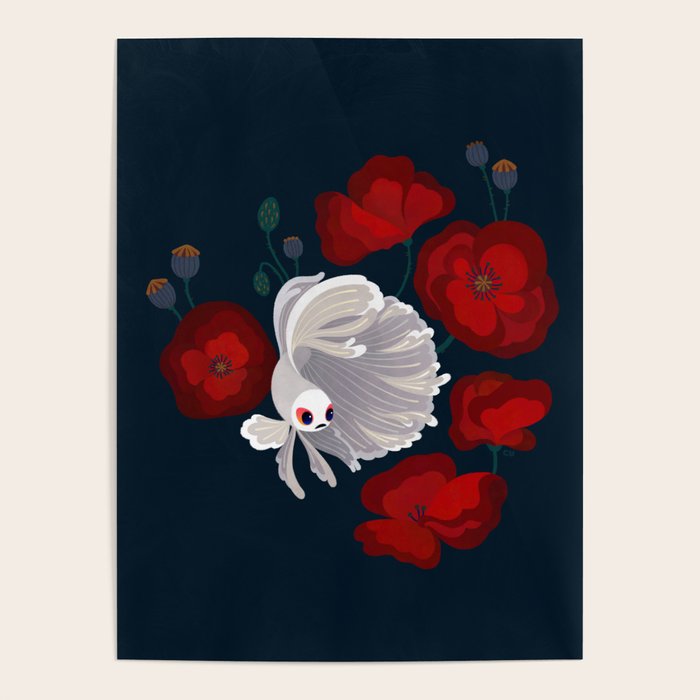Bettas and Poppies Poster Gallery Image 4