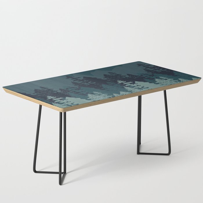 Mountain Range, Blue Mountains, Forest, Nature, Silhouette, National Park Coffee Table Gallery Image 1