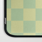 Pistachio Cream x Cool Pistachio Mixed Checker Laptop Sleeve Gallery Image 3