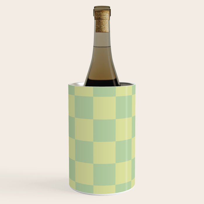 Pistachio Cream x Cool Pistachio Mixed Checker Wine Chiller Gallery Image 3