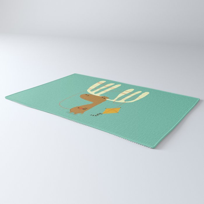 A moose ing Rug Gallery Image 3