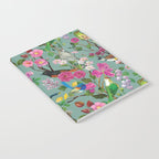 Birds and Blooms Chinoiserie {Duck Egg} Notebook Gallery Image 2