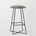 Birds and Blooms Chinoiserie {Duck Egg} Stool Gallery Image 1