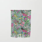 Birds and Blooms Chinoiserie {Duck Egg} Wall Hanging Gallery Image 1