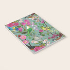 Birds and Blooms Chinoiserie {Duck Egg} Notebook Gallery Image 3