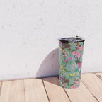 Birds and Blooms Chinoiserie {Duck Egg} Travel Mug Gallery Image 4