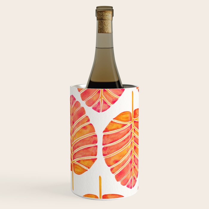 Elephant Ear Alocasia - Peach Palette Wine Chiller Gallery Image 2
