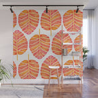 Elephant Ear Alocasia - Peach Palette Wall Mural Gallery Image 1
