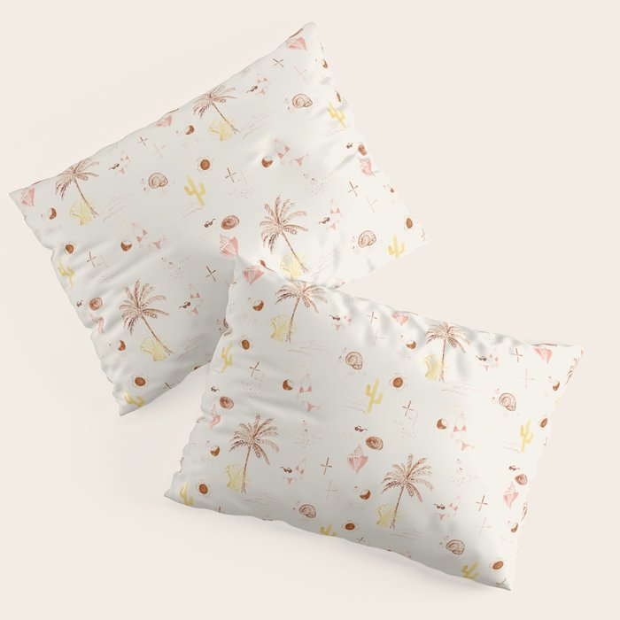 Boho Summer Vibes Pillow Sham Gallery Image 1