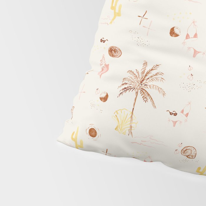 Boho Summer Vibes Pillow Sham Gallery Image 4