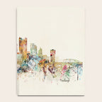 pittsburgh pennsylvania skyline Notebook Gallery Image 4