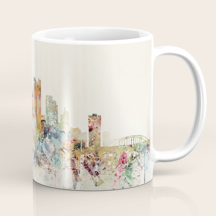 pittsburgh pennsylvania skyline Coffee Mug Gallery Image 1