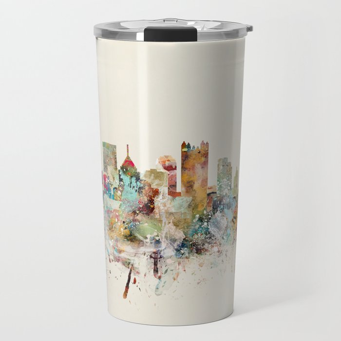 pittsburgh pennsylvania skyline Travel Mug Gallery Image 1