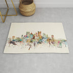 pittsburgh pennsylvania skyline Rug Gallery Image 1
