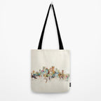 pittsburgh pennsylvania skyline Tote Bag Gallery Image 2