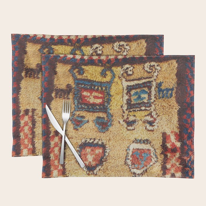 Zakatale Central Caucasus Sleeping Rug Print Placemat Gallery Image 1