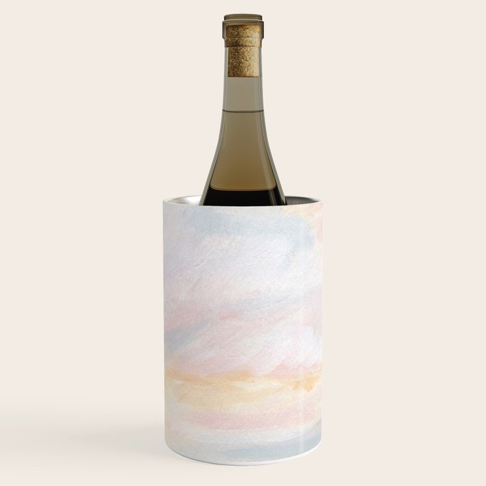 You Are My Sunshine - Gray Pastel Ocean Seascape Wine Chiller Gallery Image 2