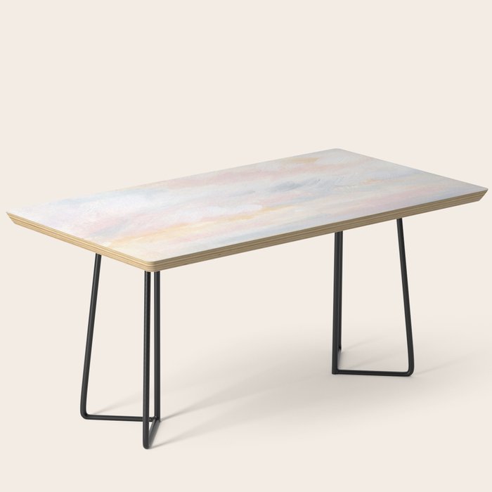 You Are My Sunshine - Gray Pastel Ocean Seascape Coffee Table Gallery Image 1