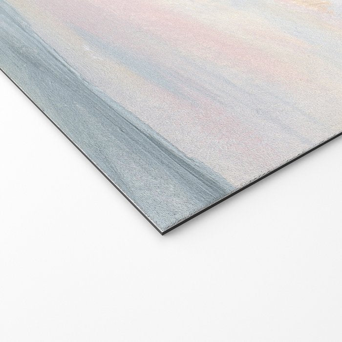 You Are My Sunshine - Gray Pastel Ocean Seascape Welcome Mat Gallery Image 2