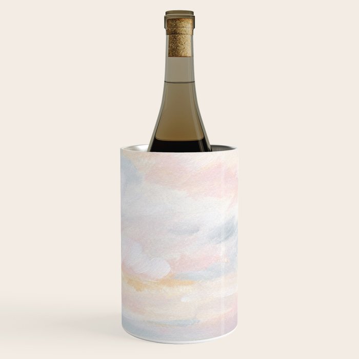 You Are My Sunshine - Gray Pastel Ocean Seascape Wine Chiller Gallery Image 1