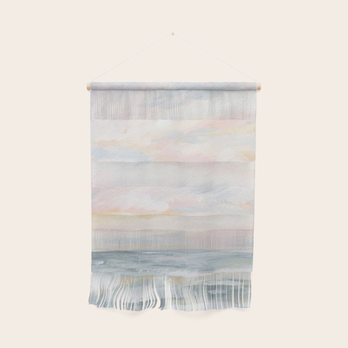 You Are My Sunshine - Gray Pastel Ocean Seascape Wall Hanging Gallery Image 1