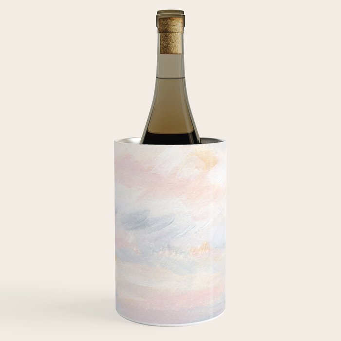 You Are My Sunshine - Gray Pastel Ocean Seascape Wine Chiller Gallery Image 3