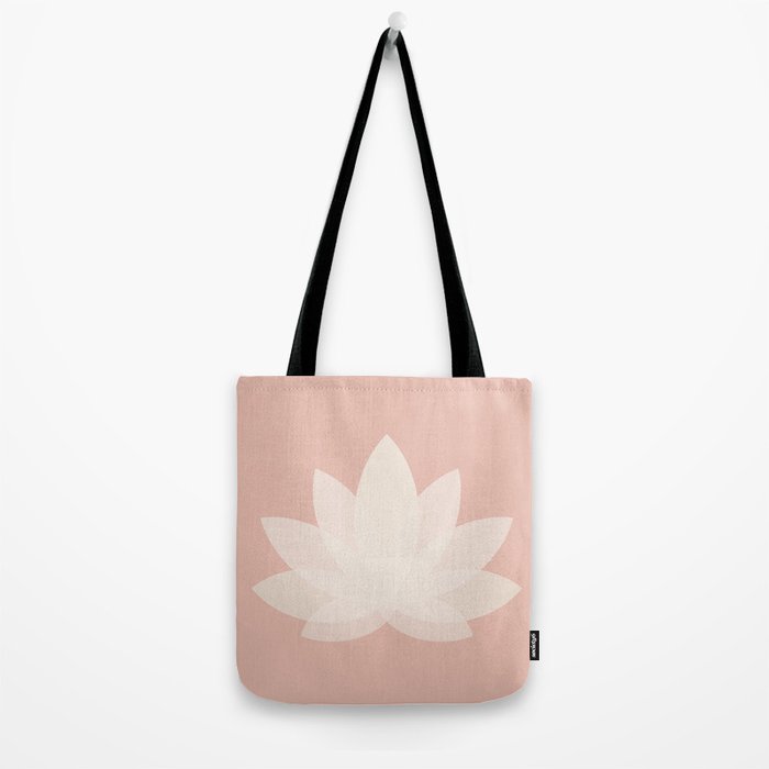 Lotus Flower Minimalism XVI Tote Bag Gallery Image 2