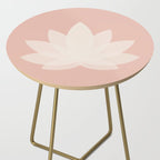 Lotus Flower Minimalism XVI Side Table Gallery Image 2