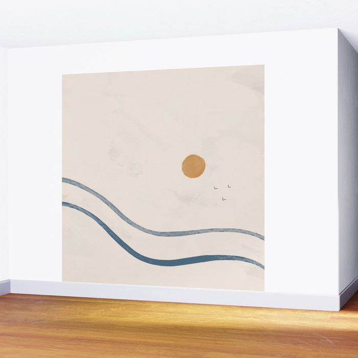 Highway to Sunrise Wall Mural Gallery Image 2