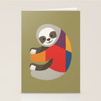 Sloth Stationery Card Gallery Image 2
