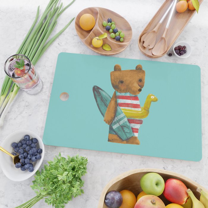 Summer Bear Cutting Board Gallery Image 2