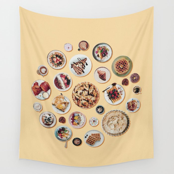 Sweet Breakfast Wall Tapestry Gallery Image 4