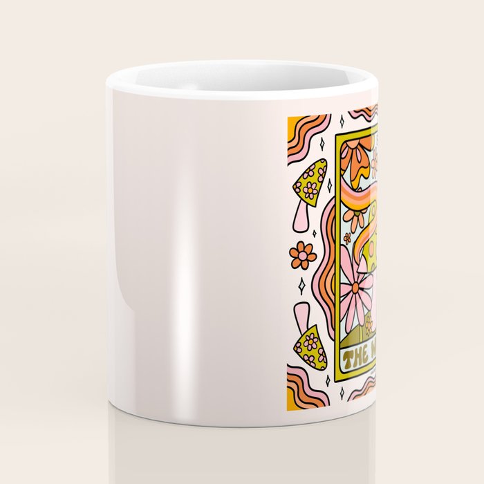 21. World Tarot Mushroom Coffee Mug Gallery Image 4