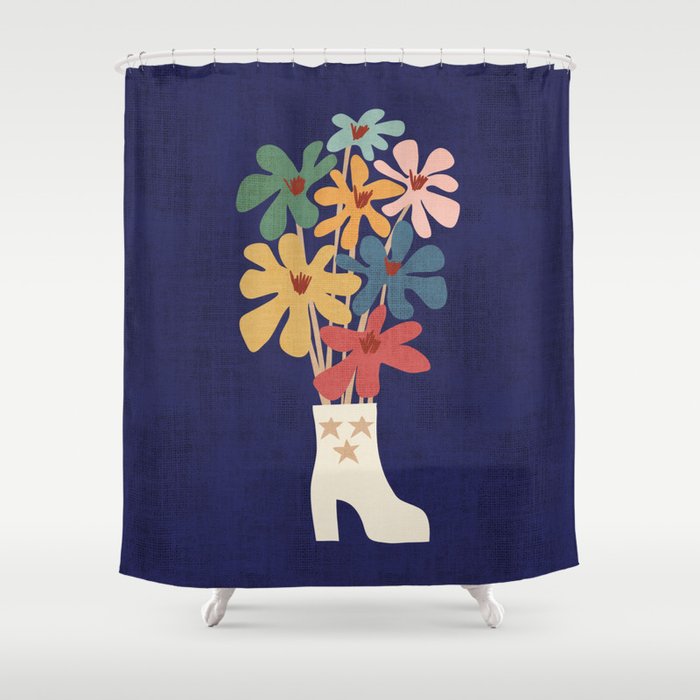 Wild boots Shower Curtain Gallery Image 1