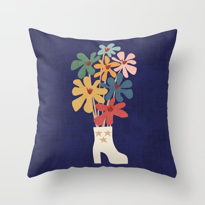 Wild boots Throw Pillow Gallery Image 6