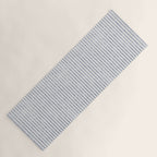 AEGEAN TICKING STRIPE BLUE Yoga Mat Gallery Image 1