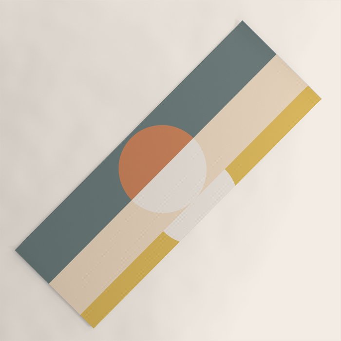 Abstract Geometric 02B Yoga Mat Gallery Image 1