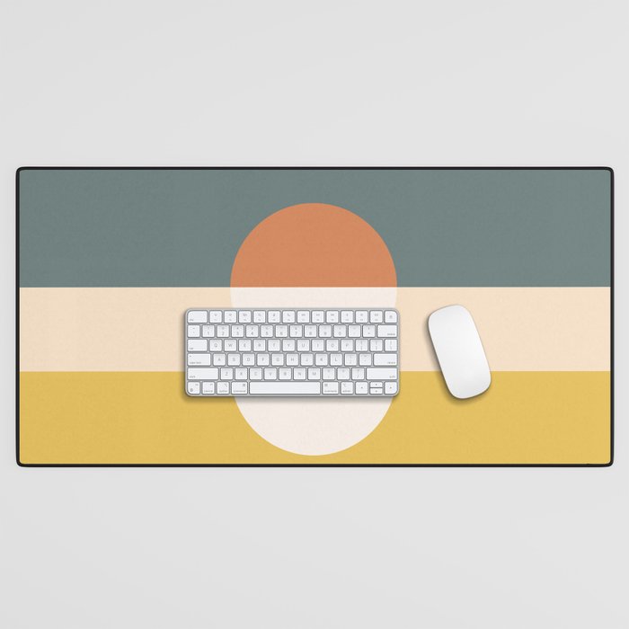Abstract Geometric 02B Desk Mat Gallery Image 1