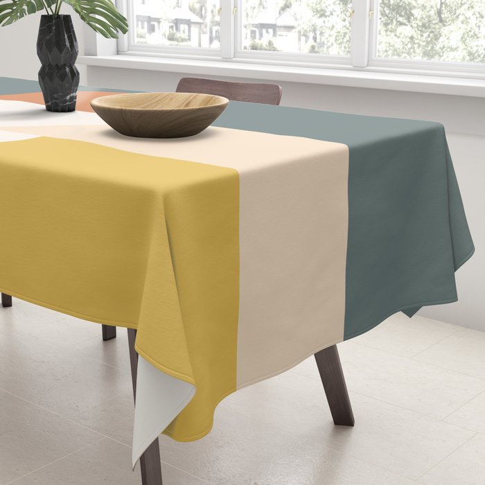 Abstract Geometric 02B Tablecloth Gallery Image 3