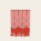 Red shapes pattern Wall Hanging Gallery Image 1