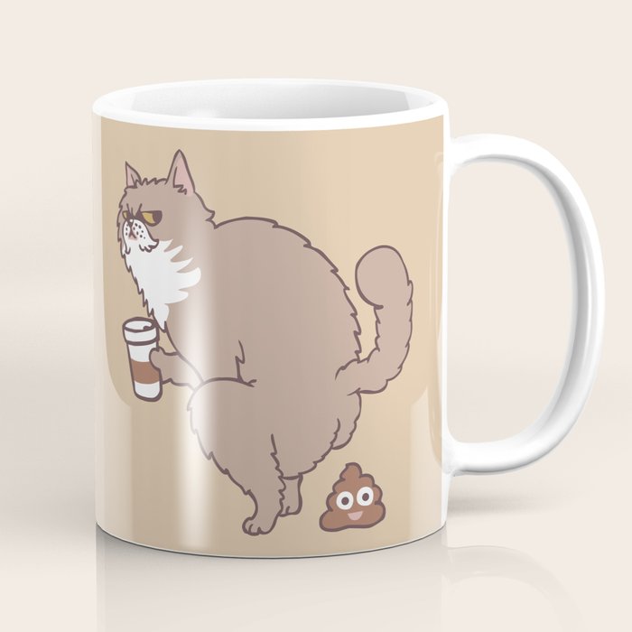 Coffee Makes Cat Poop Coffee Mug Gallery Image 1