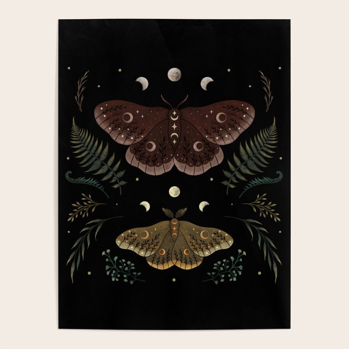 Saturnia Pavonia Poster Gallery Image 4