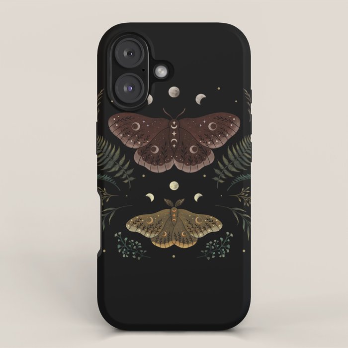 Saturnia Pavonia iPhone Case Gallery Image 1