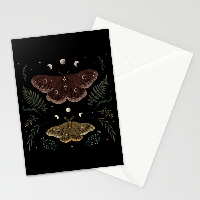 Saturnia Pavonia Stationery Card Gallery Image 2