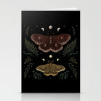 Saturnia Pavonia Stationery Card Gallery Image 2
