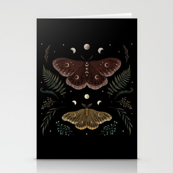 Saturnia Pavonia Stationery Card Gallery Image 2