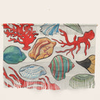 Sea Life Watercolor Wall Hanging Gallery Image 1