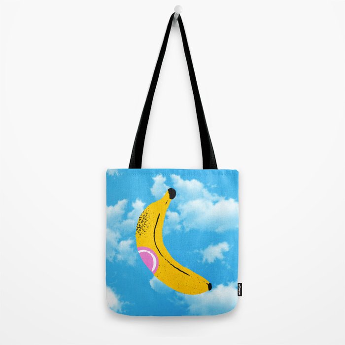 Banana Pop Art: Sky Edition Tote Bag Gallery Image 2
