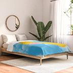 Banana Pop Art: Sky Edition Comforter Gallery Image 2